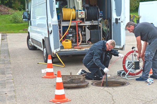 Kanal-TV-Inspektion, Kamera-Untersuchung von Abwasser-Rohren in Hamburg