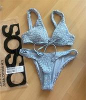 ASOS Bikini NEU Oberteil Höschen Größe 38 - eisblau Thüringen - Erfurt Vorschau