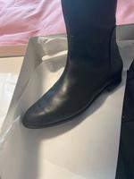 La Shoe Reiterstiefel schwarz Echtleder Weitschaft Gr41 Top Nordrhein-Westfalen - Jüchen Vorschau