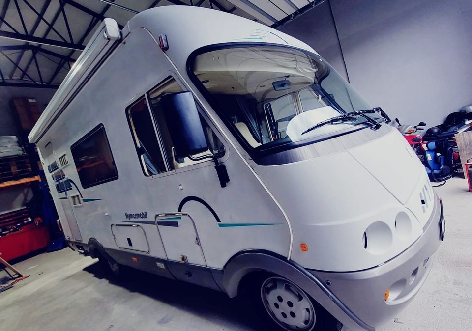 Angebot Sonntag Geöffnet / Hymer B 584 mit Leder Ausstattung in Spessart