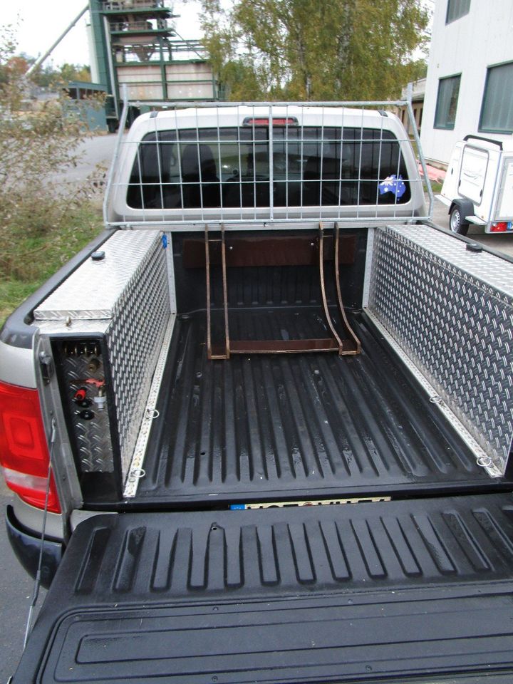 Reisemobil Amarok Pickup mit Absetzkabine 4x4 Wohnmobil in Neustrelitz