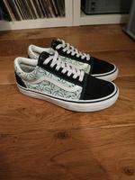 Vans Off the Wall  "Old School" Gr. 36.5  Schwarz Türkis Nordrhein-Westfalen - Schwalmtal Vorschau