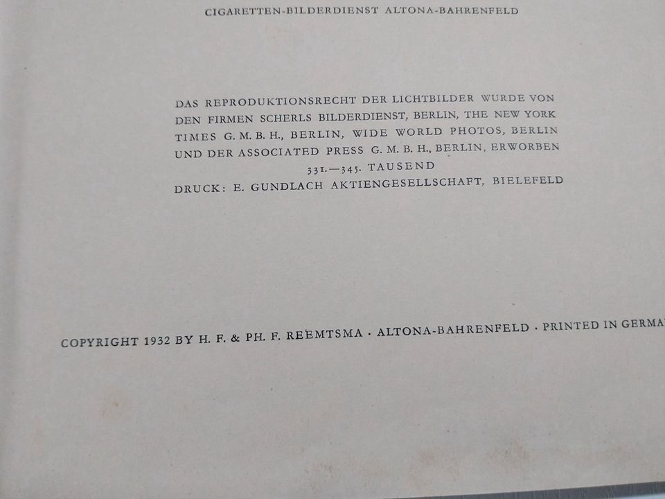 Buch Olympiade 1932, Reemtsa Bilderdienst, selten! in Gummersbach