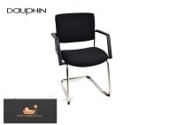 Dauphin Stuhl Büro Gäste Office Stoff Swing Chair Chrom Design Nordrhein-Westfalen - Lage Vorschau