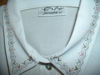 Erfo Kurzarm-Bluse weiß, tolle Stickerei, Gr. 48/50, wie NEU Nordrhein-Westfalen - Werl Vorschau