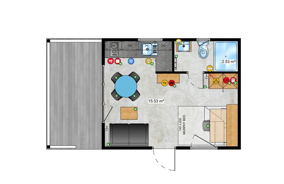 Mobilheim / Modulhaus / Tinyhaus Neu Winterfest Lark Small Pod KfW40 GeG konform in Berlin