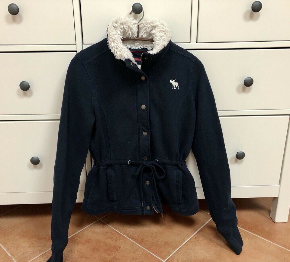 Abercrombie & Fitch Damen Sweatjacke Sweat Jacke, Größe L in Amerang