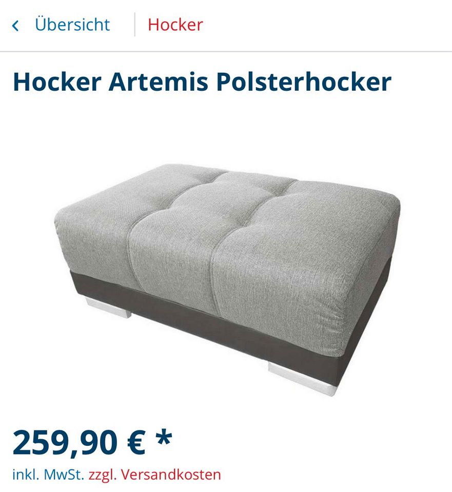 Artemis Hocker Neu & OVP Neupreis 259 Euro !!p! in Mommenheim