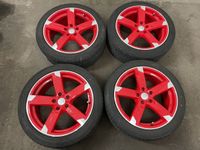 18"Audi A6 4F/Q3/TT/Skoda Yeti Alufelgen-Sommerräder ROD 01RZ rot Dresden - Leuben Vorschau