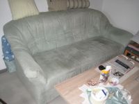 Sofa Couch 3er 3 Sitzer mint Alcantara (?) lindgrün Nordrhein-Westfalen - Netphen Vorschau
