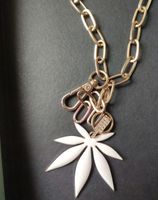 Statement Kette Cannabis von Looks Halskette Collier Niedersachsen - Springe Vorschau