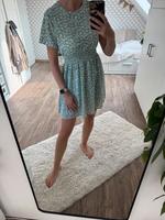 Leichtes Sommerkleid Damen Grün Blumen Gr S M neuwertig Brandenburg - Zehdenick Vorschau
