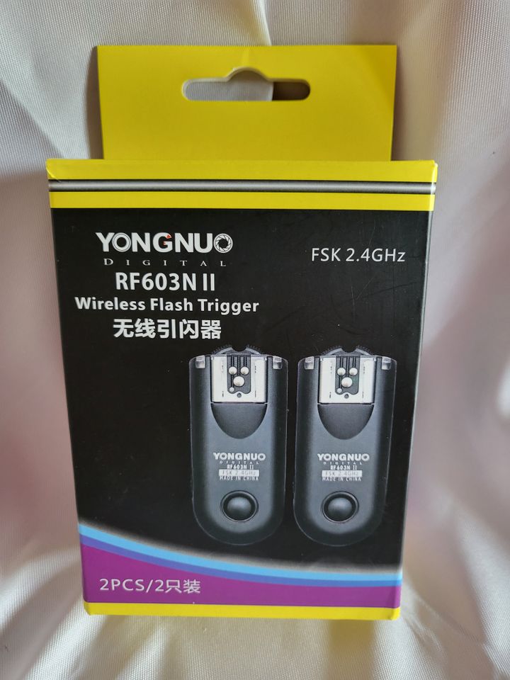 Yongnuo RF603N II Wireless Blitzauslöser Flash Trigger Neu+OVP in Bayreuth