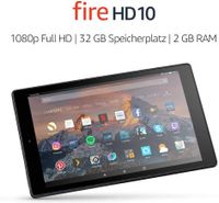 Amazon Fire HD 10-Tablet, 1080p Full HD-Display, 32 GB, Schwarz Nordrhein-Westfalen - Oberhausen Vorschau