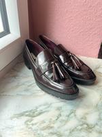 Loafer aus Leder weinrot H&M Premium Lack Leder Bochum - Bochum-Mitte Vorschau