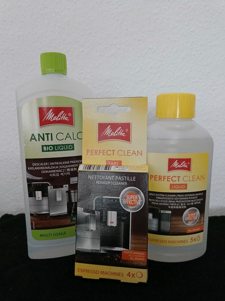 Melitta palet : Anti Calc Bio Liquid+ Perfect Clean Liquid in Coesfeld