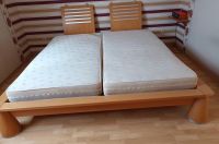 Doppelbett mit Lattenrosten und Matratzen Hessen - Trebur Vorschau