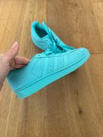 Adidas Superstar Türkis | Größe 36 1/3 | Neuwertig Hamburg Barmbek - Hamburg Barmbek-Süd  Vorschau