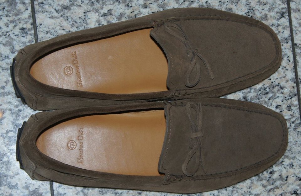 Loafer Slipper Mokassins Massimo Dutti Leder Gr. 45 in Cleebronn