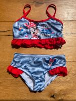 Mädchen Disney Minnie Mouse Bademode Bikini weiß rot blau 92 Bayern - Taufkirchen Vils Vorschau