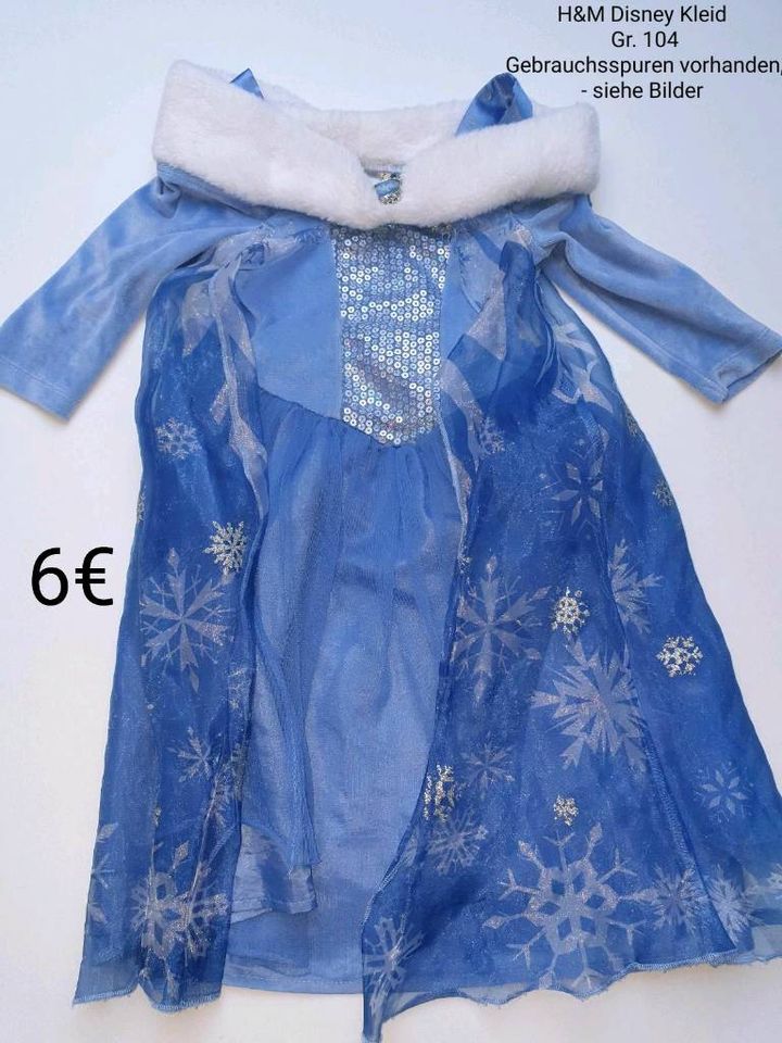 Disney Kleider  Gr. 104 Prinzessin Kostüm Fasching Somme Minnie M in Röllbach