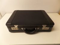 Aktenkoffer Leder/Gewebe Schwarz Dehnungsfalte  L/B/T 47x34x12 Hessen - Vellmar Vorschau