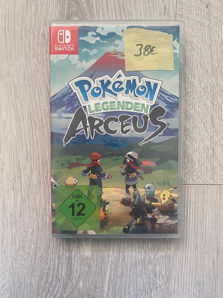 Pokémon Arceus Nintendo Switch spiel Game in Barntrup