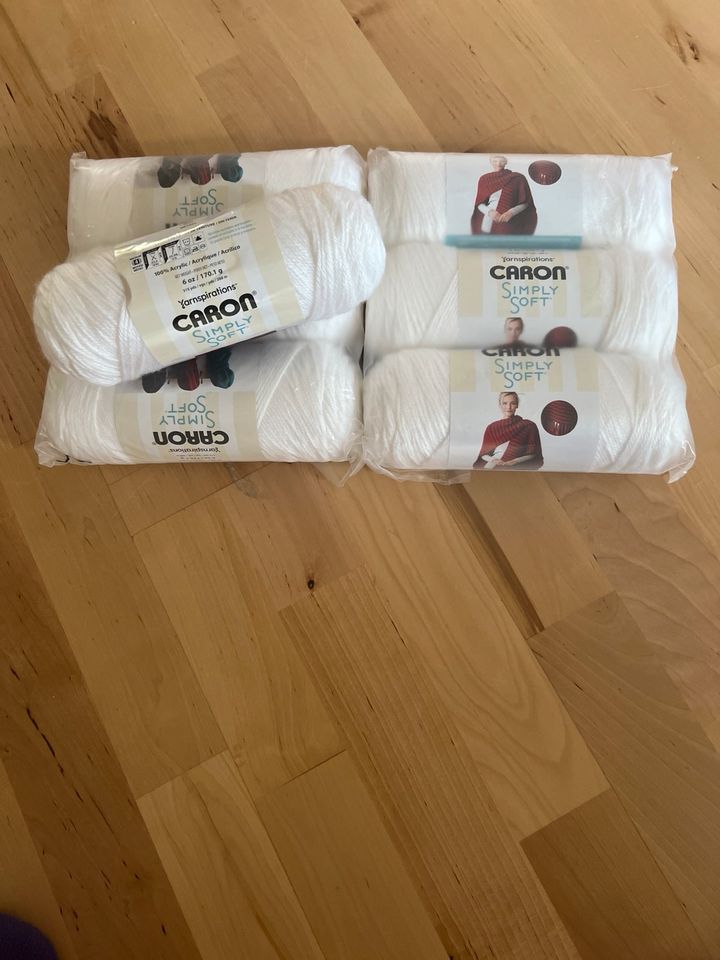 7x Caron simply soft wolle in Wiesbaden