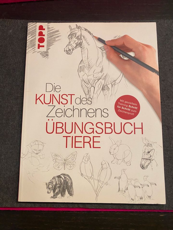 NEU Die Kunst des Zeichnens Übungsbuch Tier in Bonn