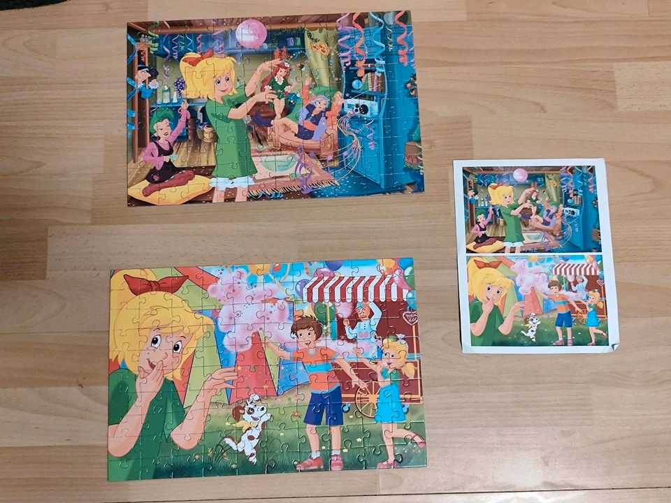 Puzzle Koffer, Bibi Blocksberg, 4 Puzzle in Leverkusen