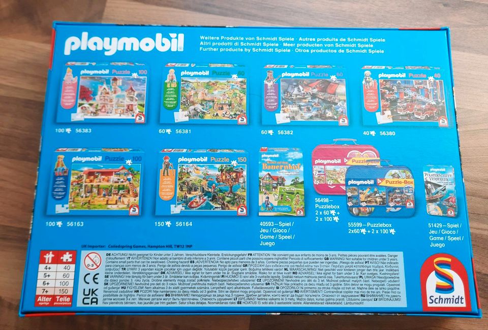 Playmobil Piraten Puzzle 60 Teile Piraten 56382 NEU Ovp in Wenden