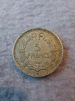 5 francs Frankreich 1949 münze Nordrhein-Westfalen - Burscheid Vorschau