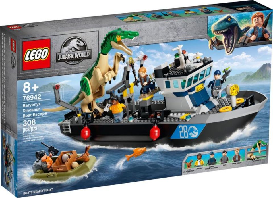 ☆ Lego Jurassic World 76942 Flucht des Baryonyx ☆ in Gladbeck