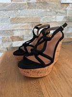 NEU H&M Damen Schuhe Sandalen mit Keilabsatz Kork Niedersachsen - Nordhorn Vorschau