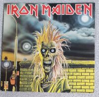 IRON MAIDEN iron maiden LP rock hard heavy metal black death thra Niedersachsen - Osnabrück Vorschau