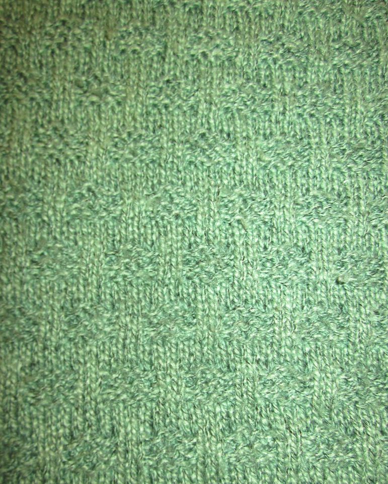 Strick Pullover grün Luxa d'or L XL 50 52 Rundhals 50 BW 50 Poly in Hof (Saale)