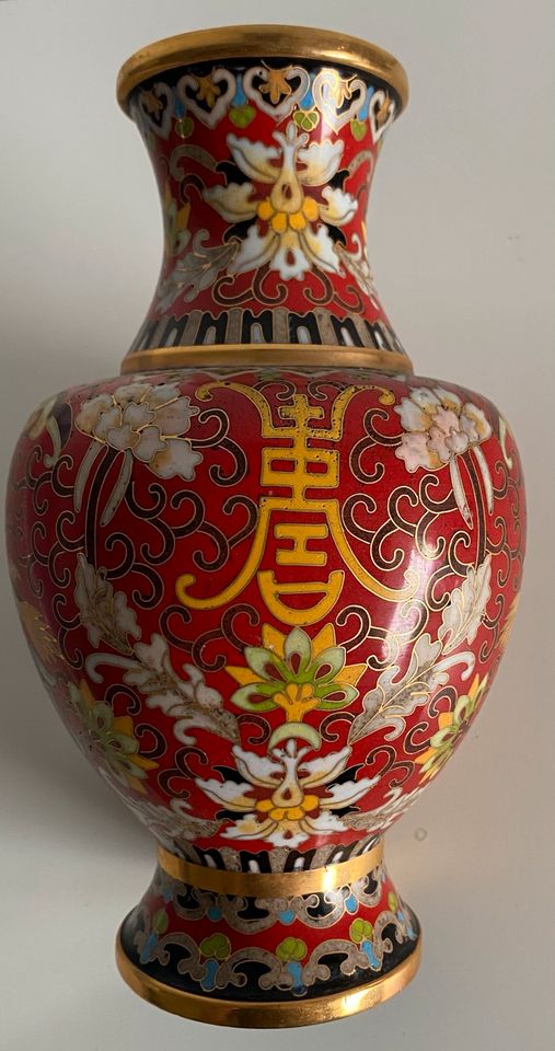 Alte Vase japanischer / chinesischer Stil in Burgwedel