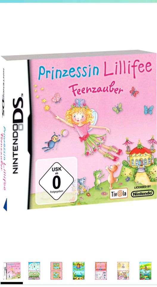 Verkauf Prinzessin Lilliefe Feenzauber für Nintendo DS in Westerrönfeld