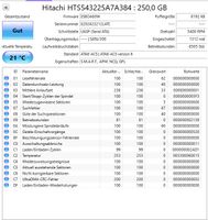 Hitachi 250GB 2,5 HDD HTS543225A7A384 Nordrhein-Westfalen - Arnsberg Vorschau