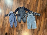 3x Set Kleiderpaket Gr.62 Jeans Latzhose langarm Shirt Body Hose Berlin - Schöneberg Vorschau