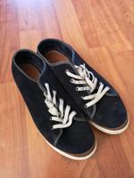 Damen Echtleder Sneaker Von 5th Avenue Größe 40 Dunkelblau Hessen - Gemünden (Wohra) Vorschau