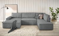 Wohnlandschaft Couchgarnitur Funktion Cord grau UVP 2499 € - 4970 Nordrhein-Westfalen - Bad Driburg Vorschau