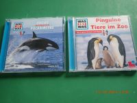 2 CDs Was ist was Pinguine, Tiere im Zoo, Orcas, Polarmeere Bayern - Straubing Vorschau
