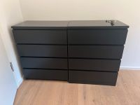 Malm Kommode IKEA schwarzbraun mit Glasplatte, Neupreis 145€ Berlin - Köpenick Vorschau