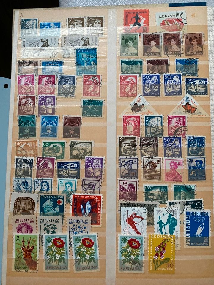 Briefmarken - Album Rumänien auch ältere Werte in Cuxhaven