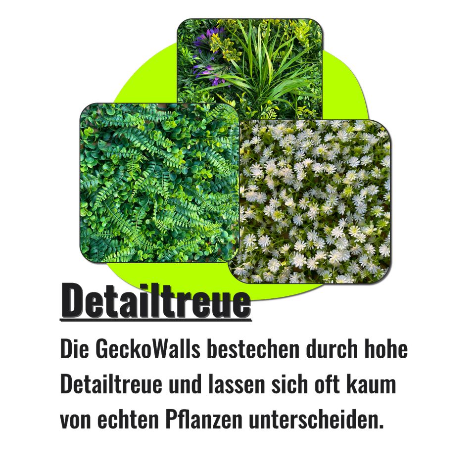 Dschungel Farn Pflanzenwände / Kunstpflanzen Wandmontage Gastro in Berlin