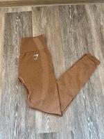 Gymshark Trainingshose / Leggins braun/beige/weiß S/36 Hessen - Heuchelheim Vorschau