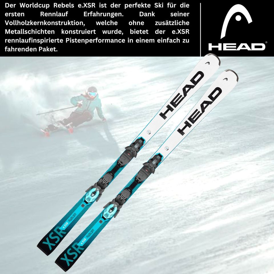 Head Ski Alpinski Allmountain WC Rebels e.XSR + Bindung PR11 GW in Haßloch