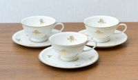 3 Kaffeetassenset Rosenthal Winifred,mit goldenen Blümchen bemalt München - Berg-am-Laim Vorschau