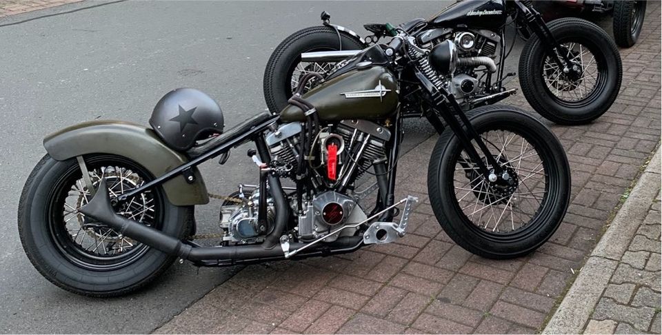 Harley Davidson      Shovel im Starrrahmen in Dipperz